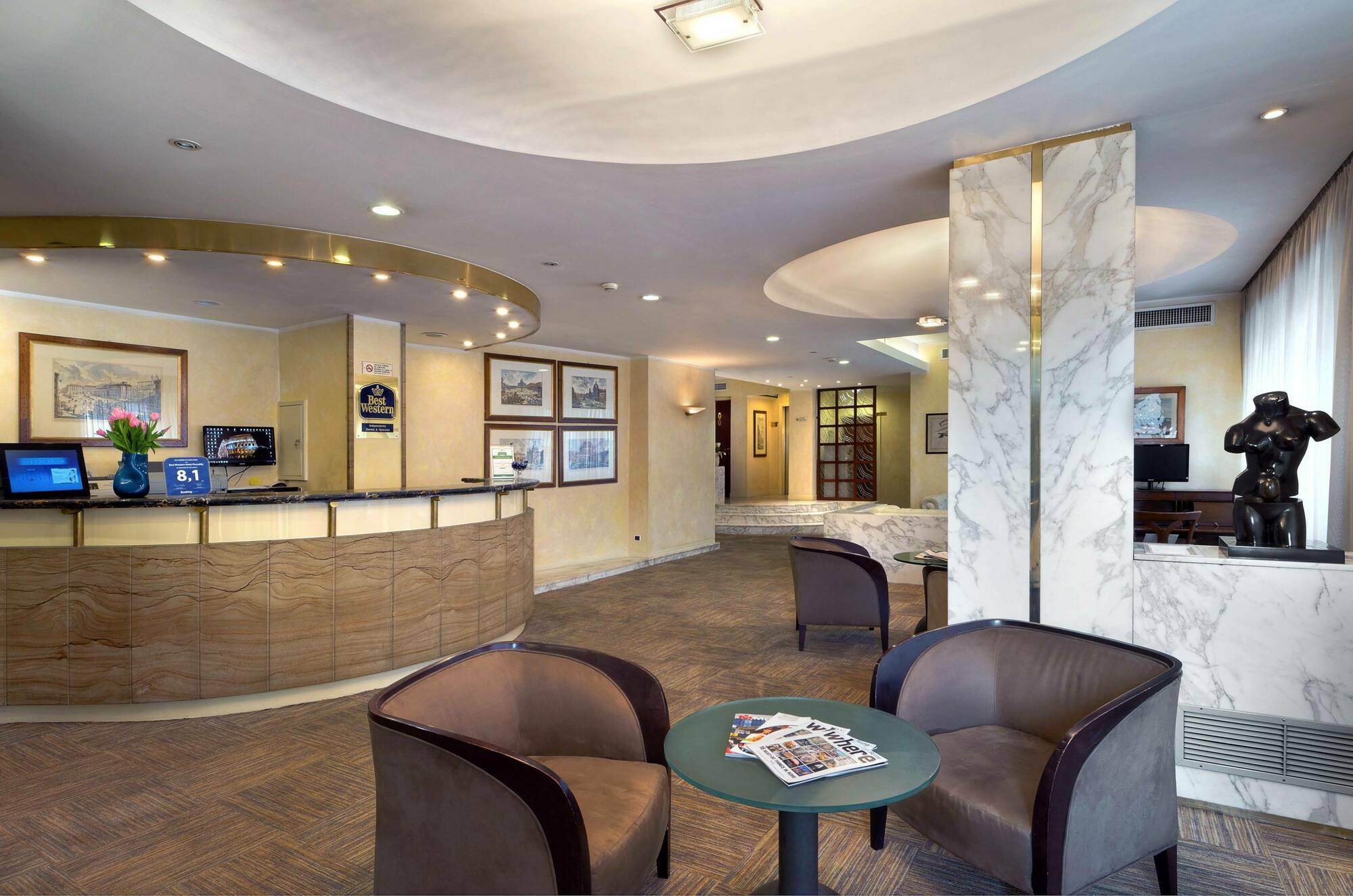 Best Western Hotel Piccadilly Roma Exterior foto